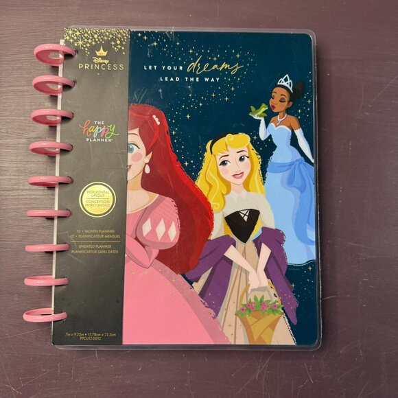 NEW The Happy Planner Disney Princess Undated 12 Month Planner - Picture 1 of 11